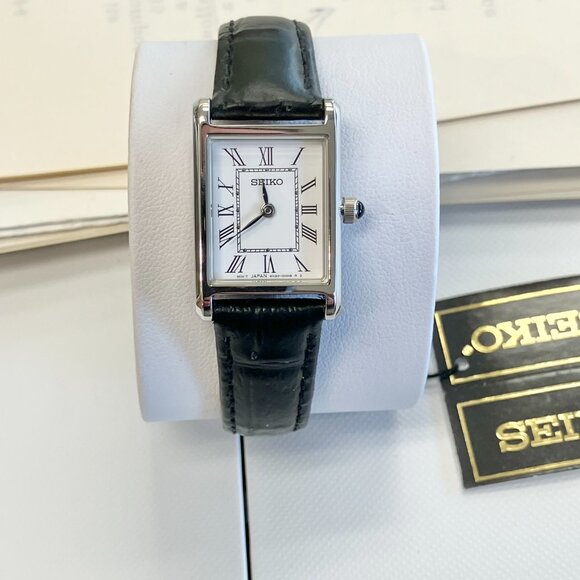 Seiko Women's Watch Stainless Steel Leather Strap - Picture 3 of 7